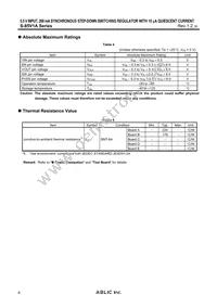 S-85V1AB11-I6T1U Datasheet Page 6