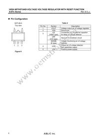 S-875294CUP-AHCT2U Datasheet Page 8