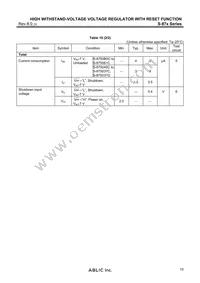 S-875294CUP-AHCT2U Datasheet Page 15
