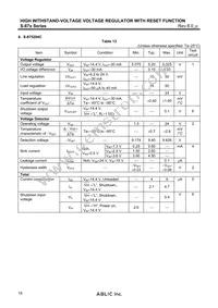 S-875294CUP-AHCT2U Datasheet Page 18