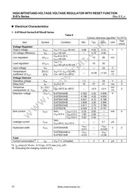 S-875635BUP-AGAT2G Datasheet Page 10