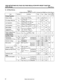 S-875635BUP-AGAT2G Datasheet Page 20