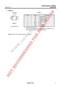 S-93C76ADFJ-TB-G Datasheet Page 3