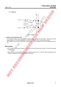 S-93C76ADFJ-TB-G Datasheet Page 17