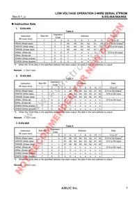 S-93L66AR0I-J8T1G Datasheet Page 5