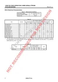 S-93L66AR0I-J8T1G Datasheet Page 8