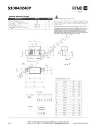 S10040240P Datasheet Page 2