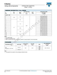 S100J25U2MU6BK0R Datasheet Page 2