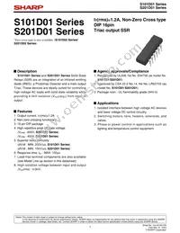 S101D01 Datasheet Cover