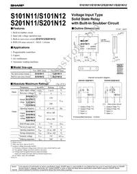 S101N12 Datasheet Cover