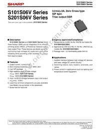 S101S06F Datasheet Cover