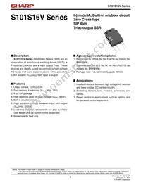 S101S16F Datasheet Cover