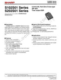 S102S01F Datasheet Cover