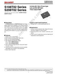 S108T02F Datasheet Cover