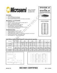 S16-4150/TR7 Datasheet Cover