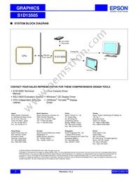 S1D13505F00A200 Datasheet Page 2