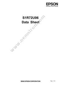 S1R72U06F12E100 Cover