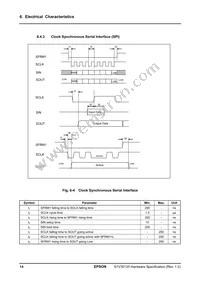 S1V30120F01A100 Datasheet Page 17