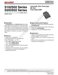 S202S02F Datasheet Cover