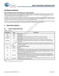 S25FL132K0XNFI041 Datasheet Page 8