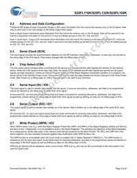 S25FL132K0XNFI041 Datasheet Page 9