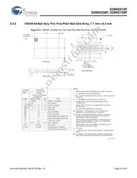 S29NS512P0PBJW003 Datasheet Page 10