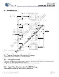 S29WS512R0SBHW200 Datasheet Page 7