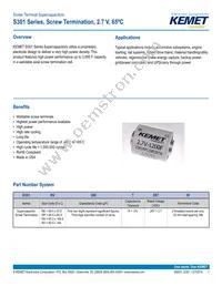 S301RE657R2R7W Datasheet Cover
