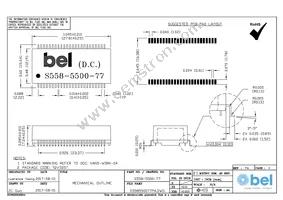 S558-5500-77 Datasheet Page 2