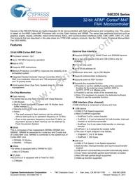 S6E2D55J0AGV20000 Datasheet Page 2