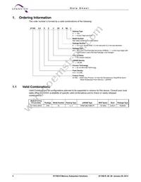 S71NS512RD0ZHEUL0 Datasheet Page 4