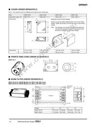 S82J-30024 Datasheet Page 21