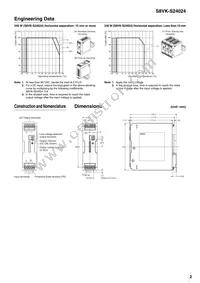 S8VK-S24024 Datasheet Page 2