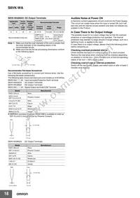 S8VK-WA48024 Datasheet Page 18