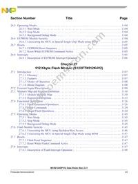 S912XDQ256F1MAG Datasheet Page 23