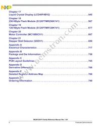 S912XHY128F0MLL Datasheet Page 6