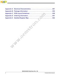 S912XHZ512F1CAL Datasheet Page 4