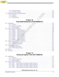 S912XHZ512F1CAL Datasheet Page 15