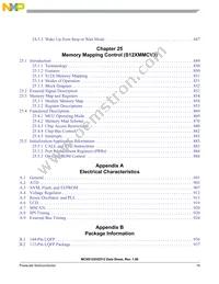 S912XHZ512F1CAL Datasheet Page 19