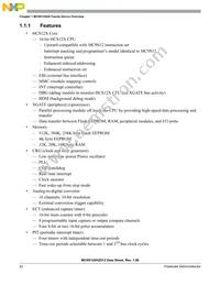 S912XHZ512F1CAL Datasheet Page 22