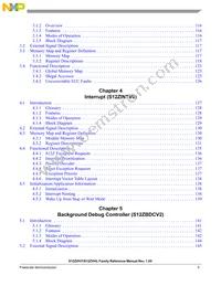 S912ZVHY64F1VLQ Datasheet Page 5