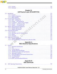 S912ZVHY64F1VLQ Datasheet Page 16