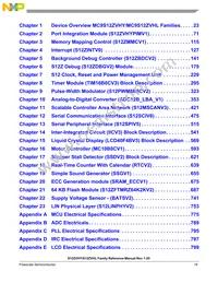 S912ZVHY64F1VLQ Datasheet Page 19