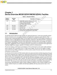 S912ZVHY64F1VLQ Datasheet Page 23