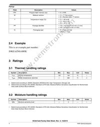 S9KEAZN8ACFK Datasheet Page 4