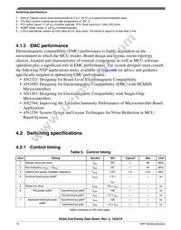 S9KEAZN8ACFK Datasheet Page 14