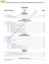 S9S08AW60E5CFGE Datasheet Page 11