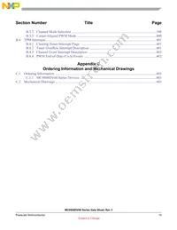 S9S08DV32F1MLH Datasheet Page 19