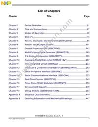 S9S08DV96F2VLL Datasheet Page 15