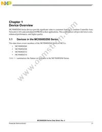 S9S08DZ48F1CLH Datasheet Page 21